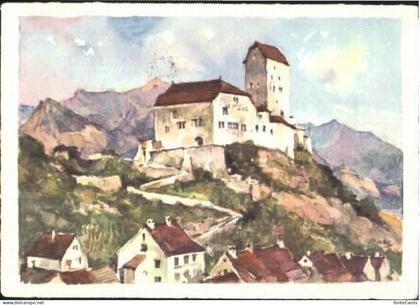 Sargans Schloss Sargans  x 1963