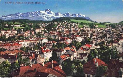 St Gallen SANKT GALLEN SG St Gallen mit Saentis
