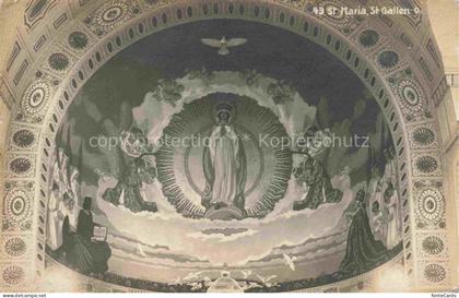 St Gallen SANKT GALLEN SG St. Maria Heiligenfigur