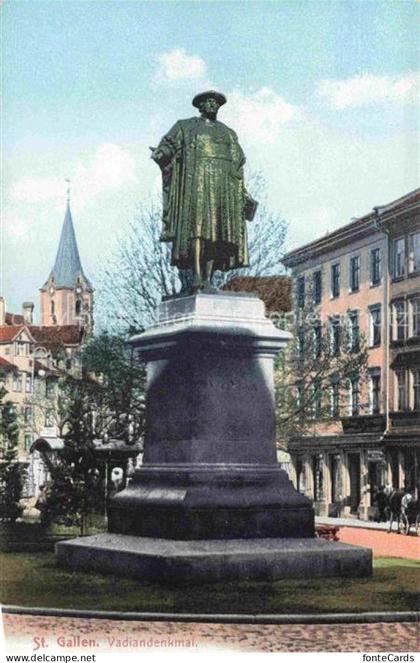 St Gallen SANKT GALLEN SG Vadiandenkmal