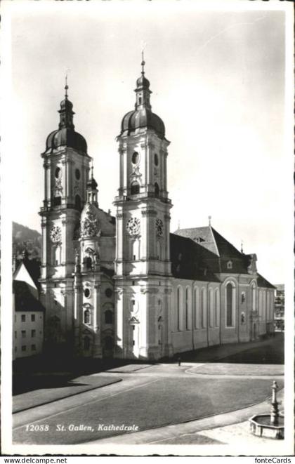 St Gallen SG St Gallen Cathedrale