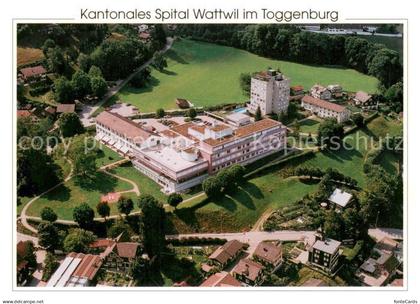 Wattwil Kantonales Spital Wattwil Fliegeraufnahme