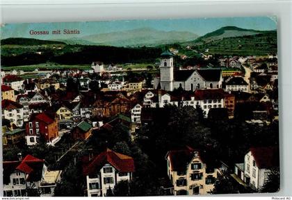 9200 Gossau SG - Kirche und Säntis - 13095959