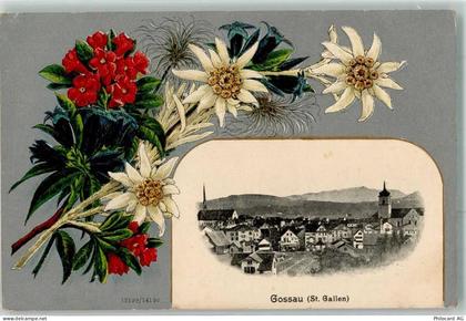 9200 Gossau SG Prägedruck Lithographie - 13623018