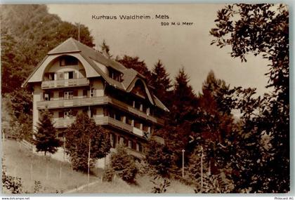 8887 Mels 1929 Foto AK Pension Kurhaus -Waldheim - 10735399
