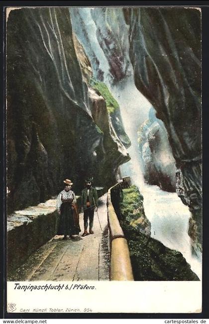AK Pfäfers, Taminaschlucht
