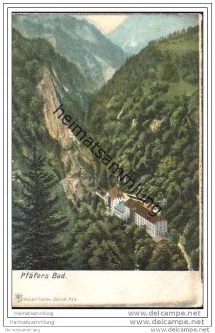 Bad Pfäfers ca. 1900