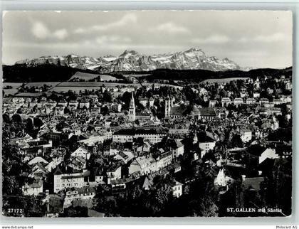 9000 St. Gallen S. Gallo - St. Gallen mit Säntis - 12111856