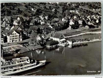8716 Schmerikon Gebrauchsspuren Motorschiff Bahnpost - 39695773