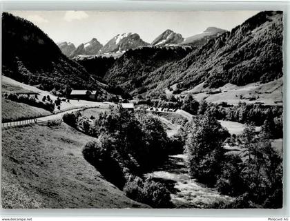 9655 Stein SG - Ferienland Obertoggenburg Die Thur bei Stein mit Churfir... - 11064764