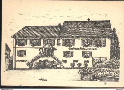 Hallau Gasthof Schweizerbund