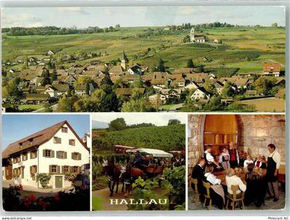 8215 Hallau Foto AK Weinkeller Verkostung Foto Künzi - 39702663