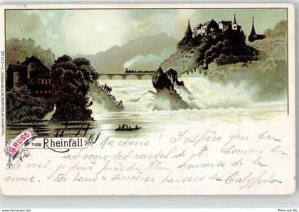 8212 Neuhausen am Rheinfall Lithographie Rheinfall - 52162818