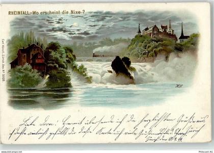 8212 Neuhausen am Rheinfall Lithographie Rheinfall - 52162827