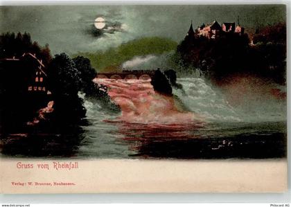 8212 Neuhausen am Rheinfall Lithographie Rheinfall - 52162834