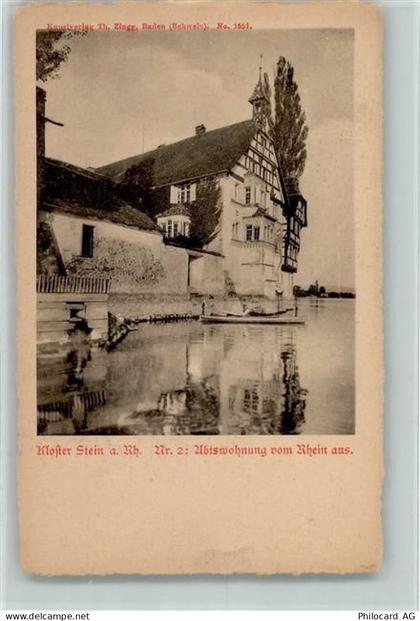 8260 Stein am Rhein - Kloster Stein am Rhein Abtswohnung vom Rhein aus... - 11087579