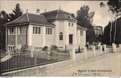 CPA Schönenwerd Kanton Solothurn, Museum E. Bally, Gebäude, 1911