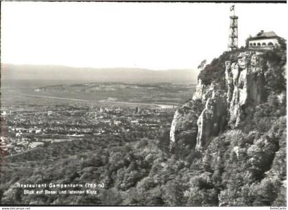 Gempen Turm Restaurant ungelaufen ca. 1965