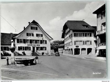 4710 Balsthal Gebrauchsspuren Gasthaus zum Kreuz Feldpost Stab Ter Regio... - 39374425