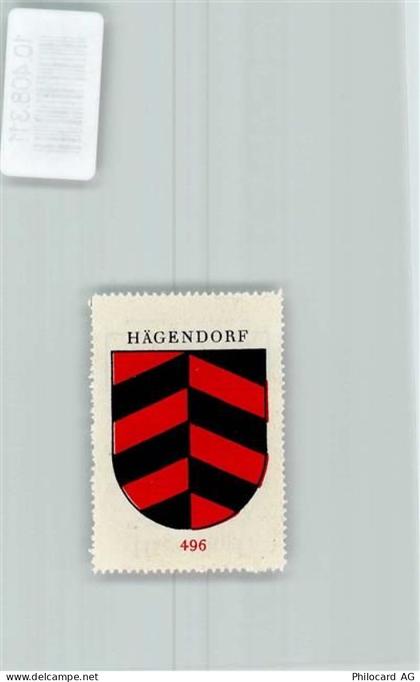 4614 Hägendorf - Vignette Wappen Kaffee Hag ca 1920-1940 - 10408311