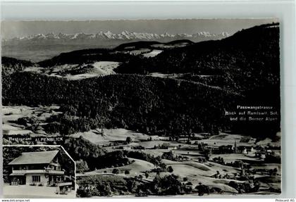 4719 Ramiswil - Restaurant Alpenblick Passwangstrasse Blick auf Ramiswil... - 13094931