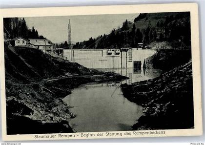 8857 Vorderthal Gebrauchsspuren Kraftwerk Wäggital , Staumauer - 50773422