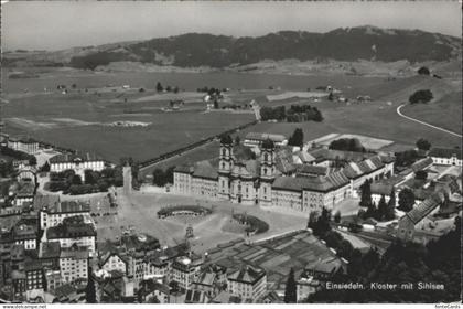 Einsiedeln SZ Einsiedeln Kloster Sihlsee Fliegeraufnahme
