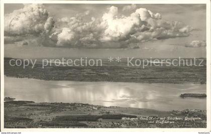 Etzel SZ mit Zuerichsee Greifensee und Pfaeffikersee