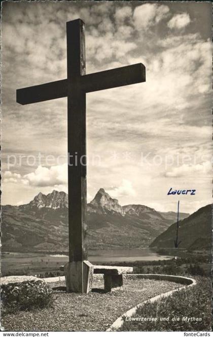 Lauerz Lowerzersee und Mythen