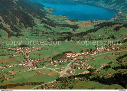 Sattel Schwyz Fliegeraufnahme mit aeegerisee