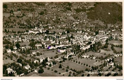 Schwyz SZ Fliegeraufnahme