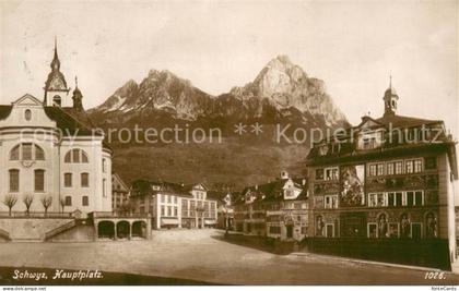 Schwyz SZ Hauptplatz