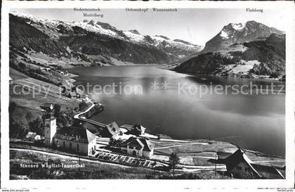 Waegitalersee Stausee Innerthal