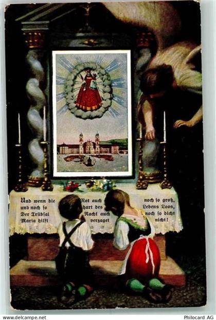 8840 Einsiedeln - Kloster Einsiedeln Betende Kinder - 10216523