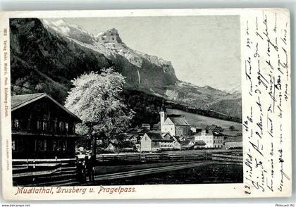 6436 Muotathal 1903 - Drusberg u. Pragelpass - 13904155