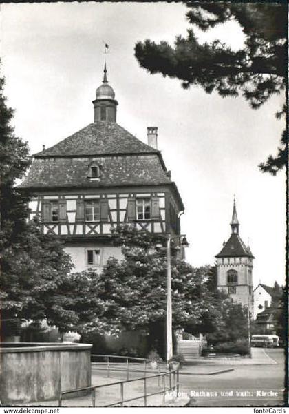 Arbon  TG Arbon Kirche Rathaus
