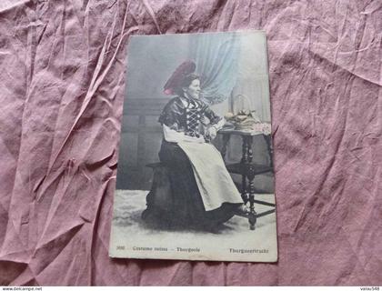 C-6864 , CPA, Costume Suisse, Thurgovie , Thurgauertracht