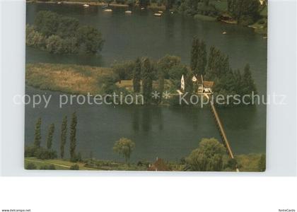 Eschenz Fliegeraufnahme Sankt Otmar im Werd