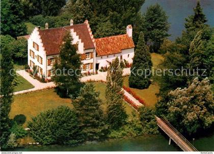 Eschenz St Otmar im Werd Fliegeraufnahme