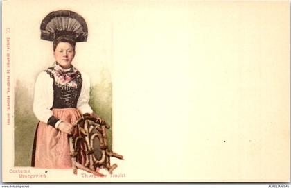 SUISSE - THURGOVIE - type de costume thurgovien