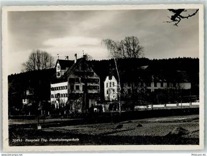 9213 Hauptwil 1942 Foto AK Haushaltungsschule - 38071713