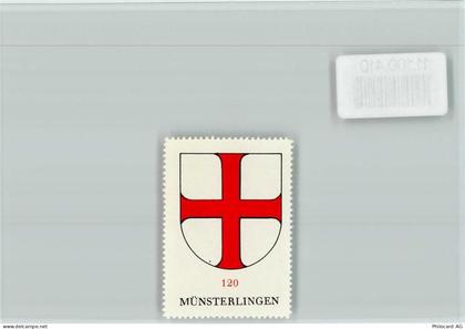 8596 Münsterlingen - Vignette Wappen Kaffee Hag ca 1920-1940 - 11100410