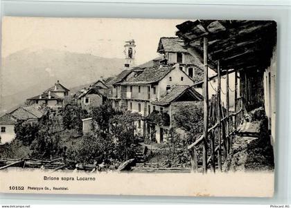 6645 Brione sopra Minusio 1908 - Nr. 10152 Phototypie, gute Erhaltung AK... - 13079475