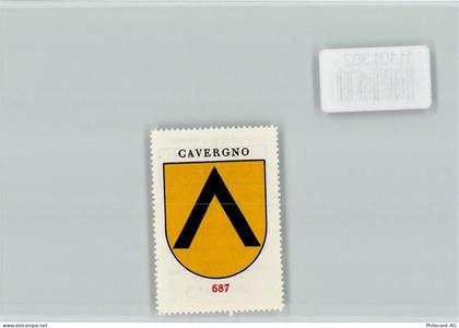 6690 Cavergno Robiei (Val Bavona) - Vignette Wappen Kaffee Hag ca 1920-1... - 11101302