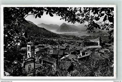 6968 Sonvico 1956 - Sonvico mit Blick auf Lugano Albergo Della Posta - 10302597