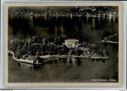 Brissago TI Brissago Fliegeraufnahme