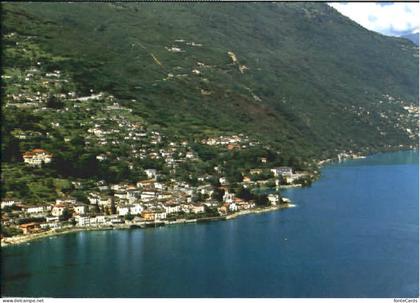 Brissago TI Brissago Fliegeraufnahme