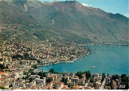 Carte Postale - Suisse - TI Tessin - Locarno - Lago Maggiore - Veduta aerea - Vue aérienne - CPM - Carte Neuve - Voir Sc