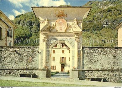 Cevio Portale vecchio casa patrizia