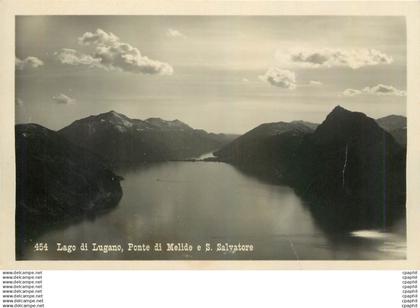 CPA Lago di Lugano Ponte de Melide e S Salvatore